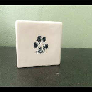 Rae Dunn pawprint, life is better with a dog 🐾